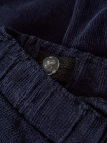 NAME IT Fløjls Bukser Baggy Ben Navy Blazer